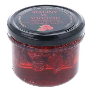 Maliny w miodzie 230g