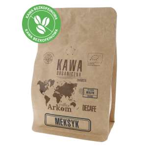 Kawa Organic Arabica Meksyk Bezkofeinowa 250g
