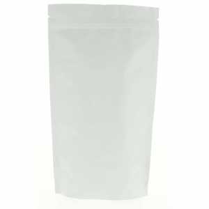 Doypack biały matowy 250g - opakowanie 100 szt.