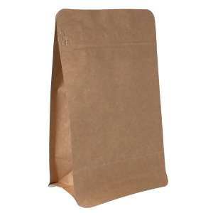 Torebka Flat Bottom 250g - Kraft- 100 szt.
