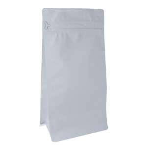 Torebka Flat Bottom 500g - Biała - 100 szt.