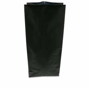 Torebki czarne gusset + wentyl 1kg - opakowanie 100szt