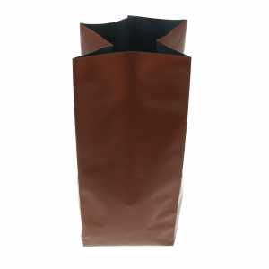 Torebki brązowe gusset 1kg - opakowanie 100szt