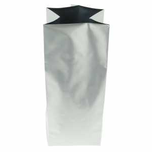 Torebki srebrne gusset 250g - opakowanie 100szt
