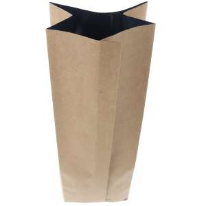 Torebki kraft gusset + wentyl 500g - opakowanie 100szt