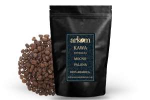 Kawa Arabica Mocno palona