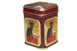 Puszka 100g - Kot czarny- 70038