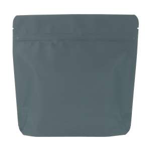 Doypack Soft touch 350g grey Szara, 100 szt. + struna