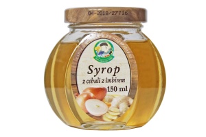 Syrop z cebuli z imbirem 150ml - Fungopol