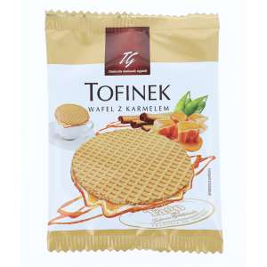 Tofinek wafel z karmelem 40g - Tago