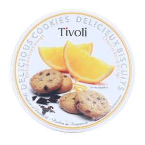 Duńskie ciastka z czekoladą i pomarańczą TIVOLI 150g
