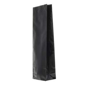 Torebka klockowa (folia/papier) - czarna 50g - 100szt [4216]