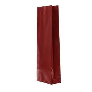 Torebka klockowa (folia/papier) - czerwona 50g - 100szt [4217]